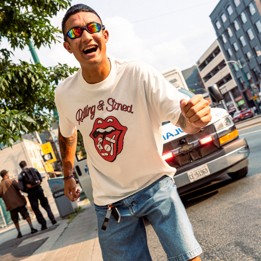 ROLLING AND STONED T-SHIRT