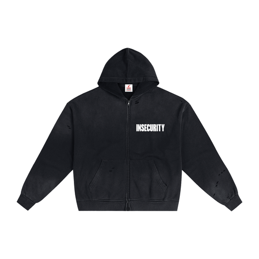 INSECURITY ZIP HOODIE