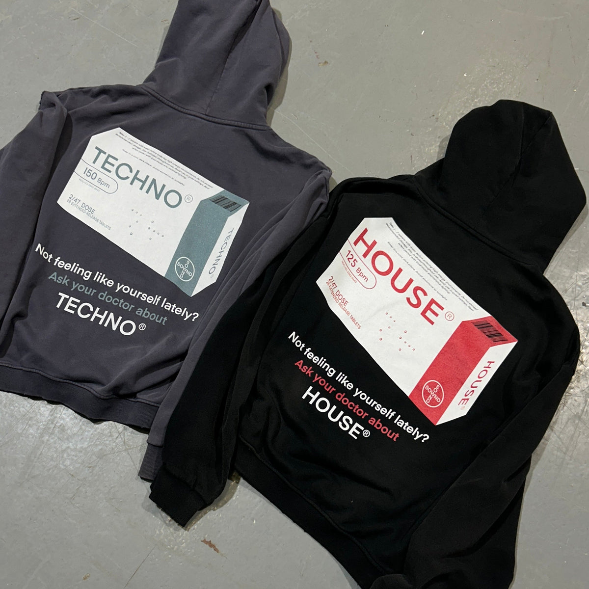 TECHNO PILLS HOODIE
