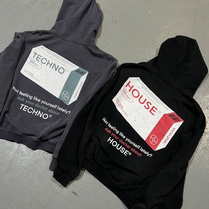 TECHNO PILLS HOODIE