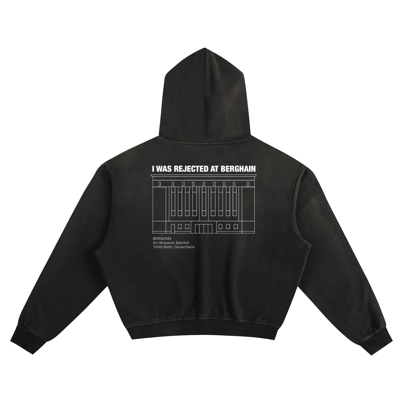 REJECTED AT BERGHAIN HOODIE