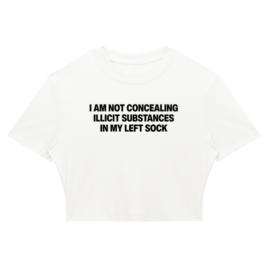 NOT CONCEALING SUBSTANCES BABY TEE