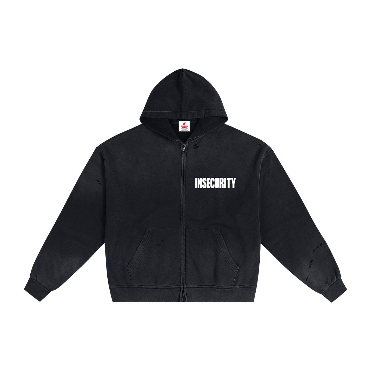 INSECURITY ZIP HOODIE