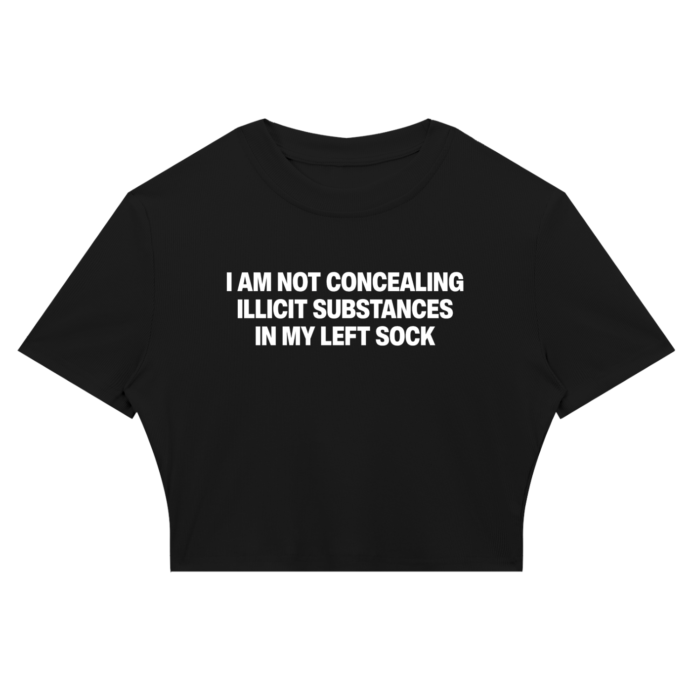 NOT CONCEALING SUBSTANCES BABY TEE
