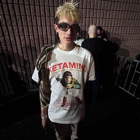 KETAMINE HORSE RACING T-SHIRT