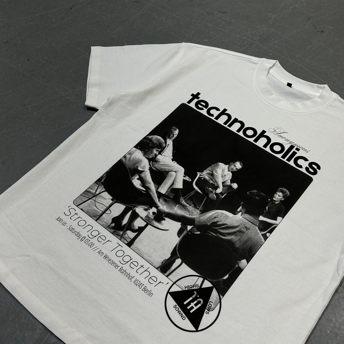 TECHNOHOLICS ANONYMOUS T-SHIRT