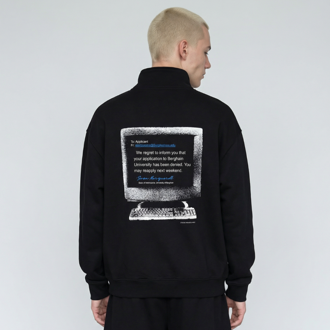 BERGHAIN UNIVERSITY QUARTER-ZIP